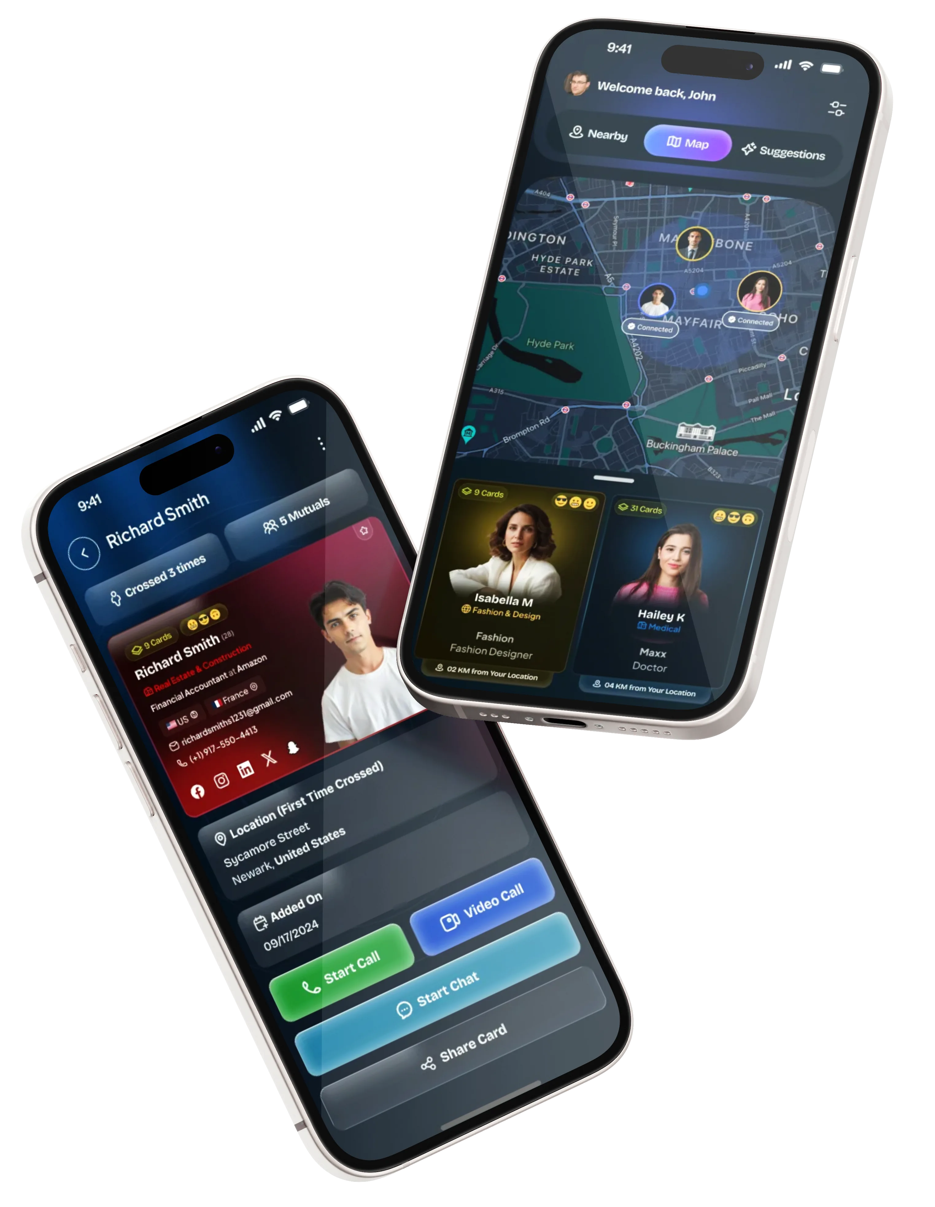 Twice Messenger app mockup